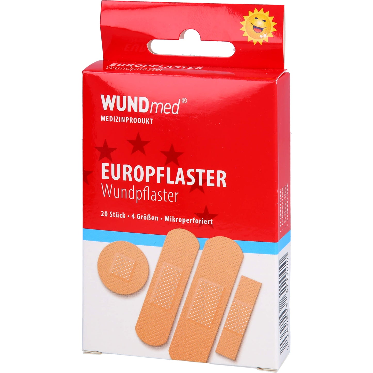 EURO PFLASTER wasserabweisend 4 Größen 20 St