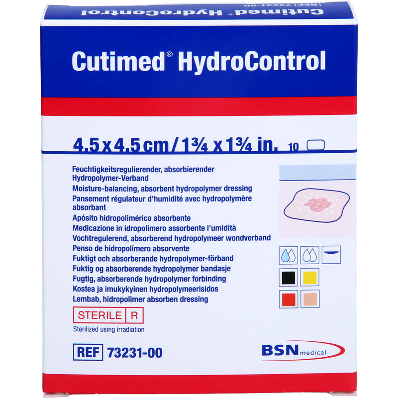 CUTIMED HYDROCONTRO4.5X4.5 10 St