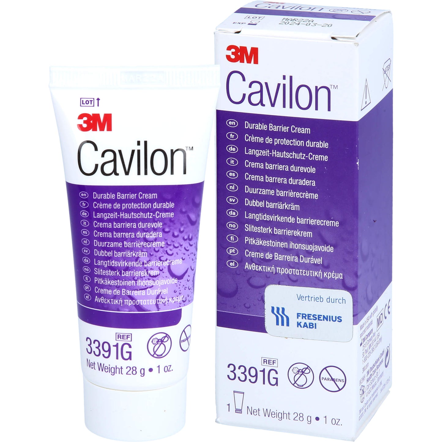 CAVILON Langzeit-Hautschutz-Creme FK 3391G 1X28 g