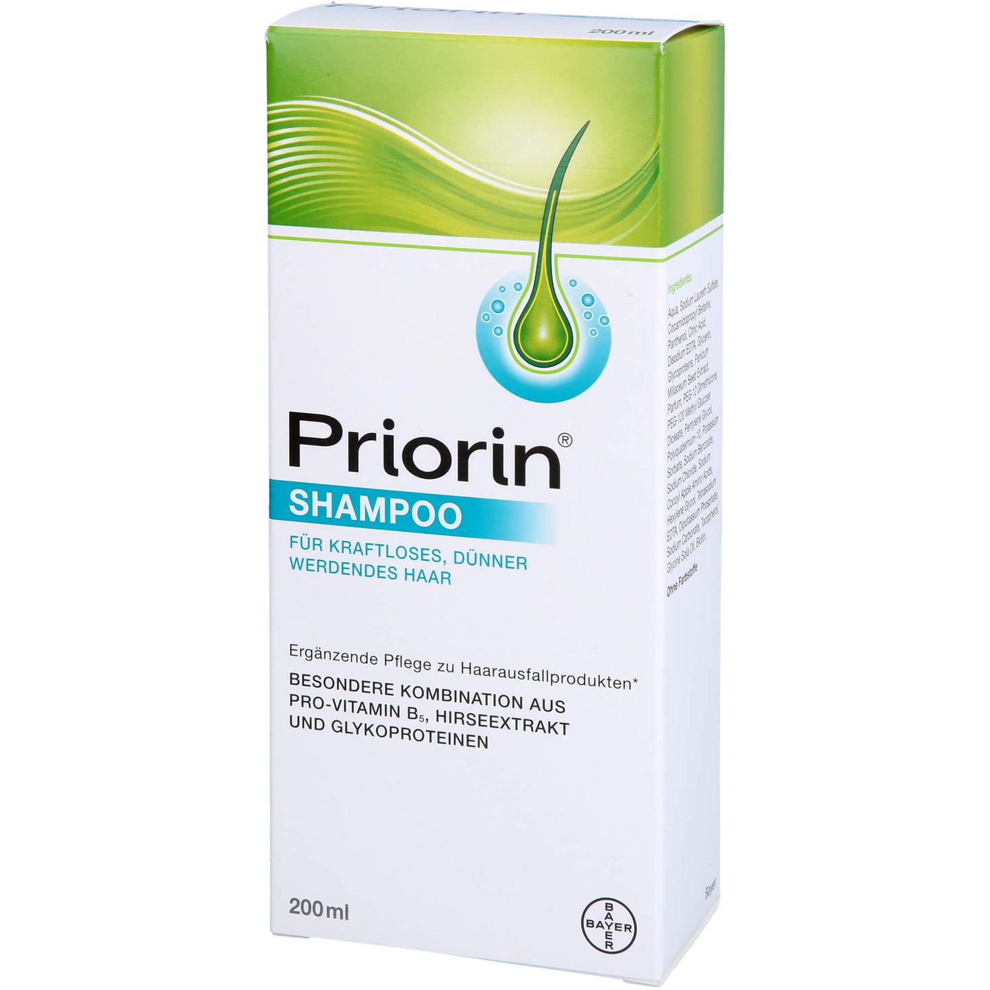 PRIORIN Shampoo f.kraftlos.dünner werdendes Haar 200 ml