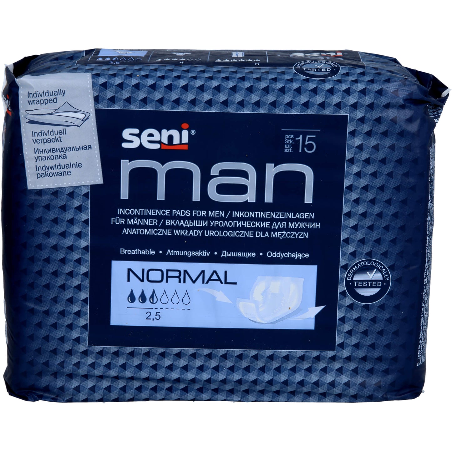 SENI Man Inkontinenzeinlage normal 15 St