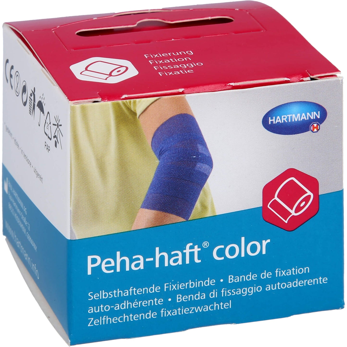 PEHA-HAFT Color Fixierb.latexfrei 4 cmx4 m blau 1 St