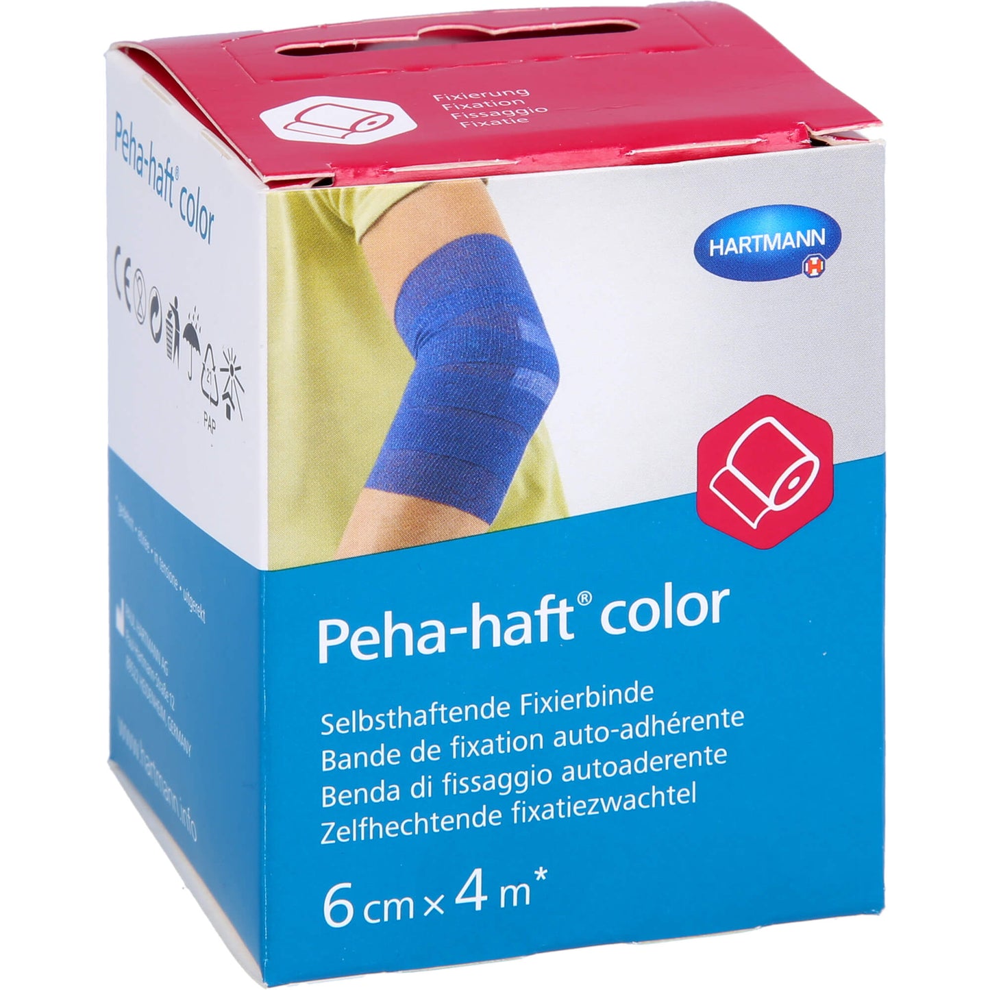 PEHA-HAFT Color Fixierb.latexfrei 6 cmx4 m blau 1 St