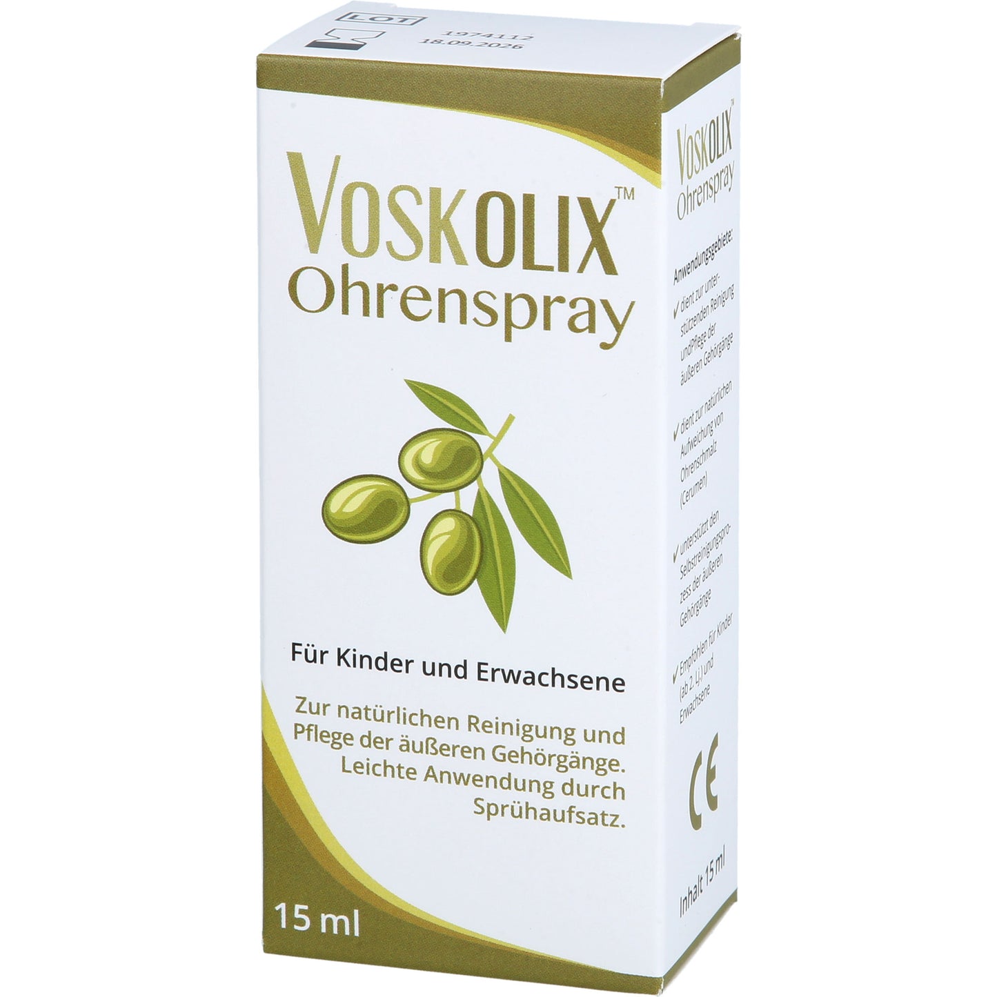 VOSKOLIX Ohrenspray 15 ml