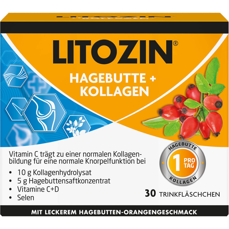 LITOZIN HAGEBUTTE+KOLLAGEN 30X25 ml