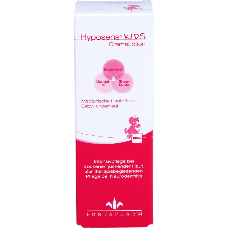 HYPOSENS KIDS CREMELOTION 100 ml