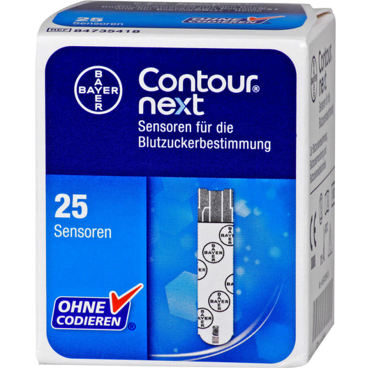 CONTOUR Next Sensoren Teststreifen 1X25 St