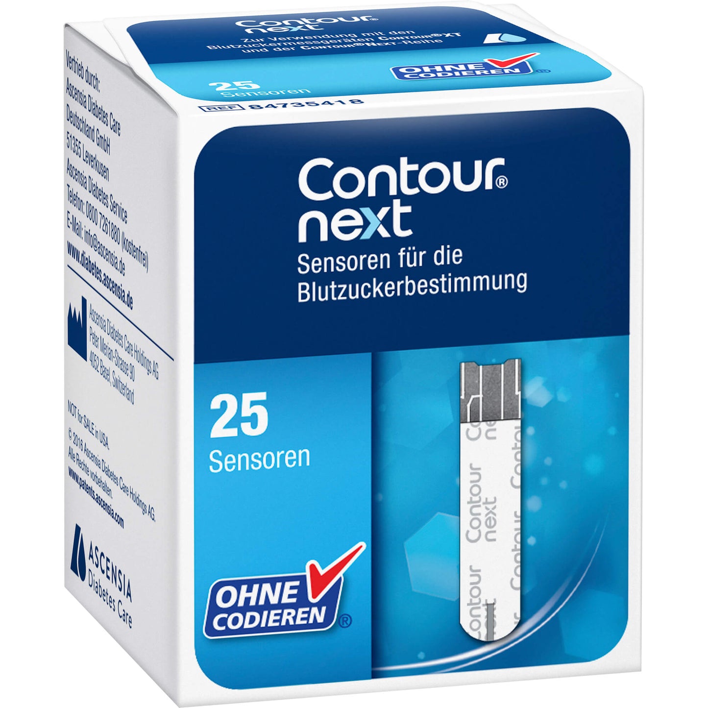 CONTOUR Next Sensoren Teststreifen 1X25 St