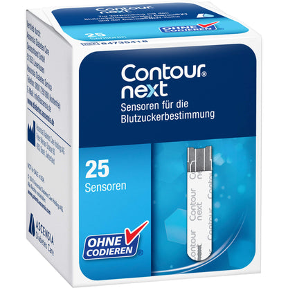 CONTOUR Next Sensoren Teststreifen 1X25 St