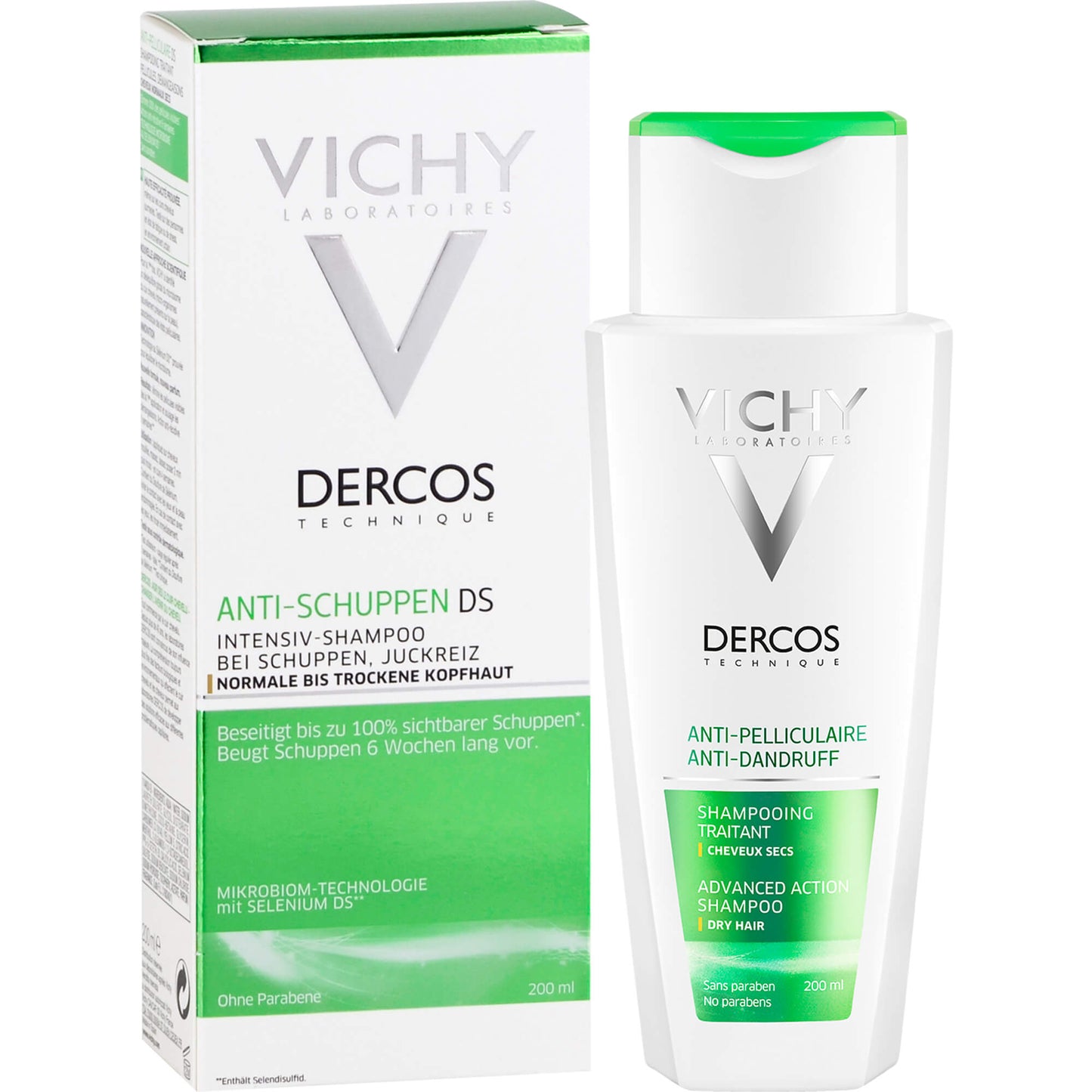 VICHY DERCOS Anti-Schuppen Shampoo trock.Kopfhaut 200 ml