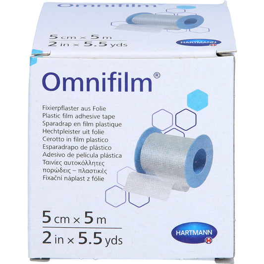 OMNIFILM Fixierpflaster Folie 5 cmx5 m 1 St