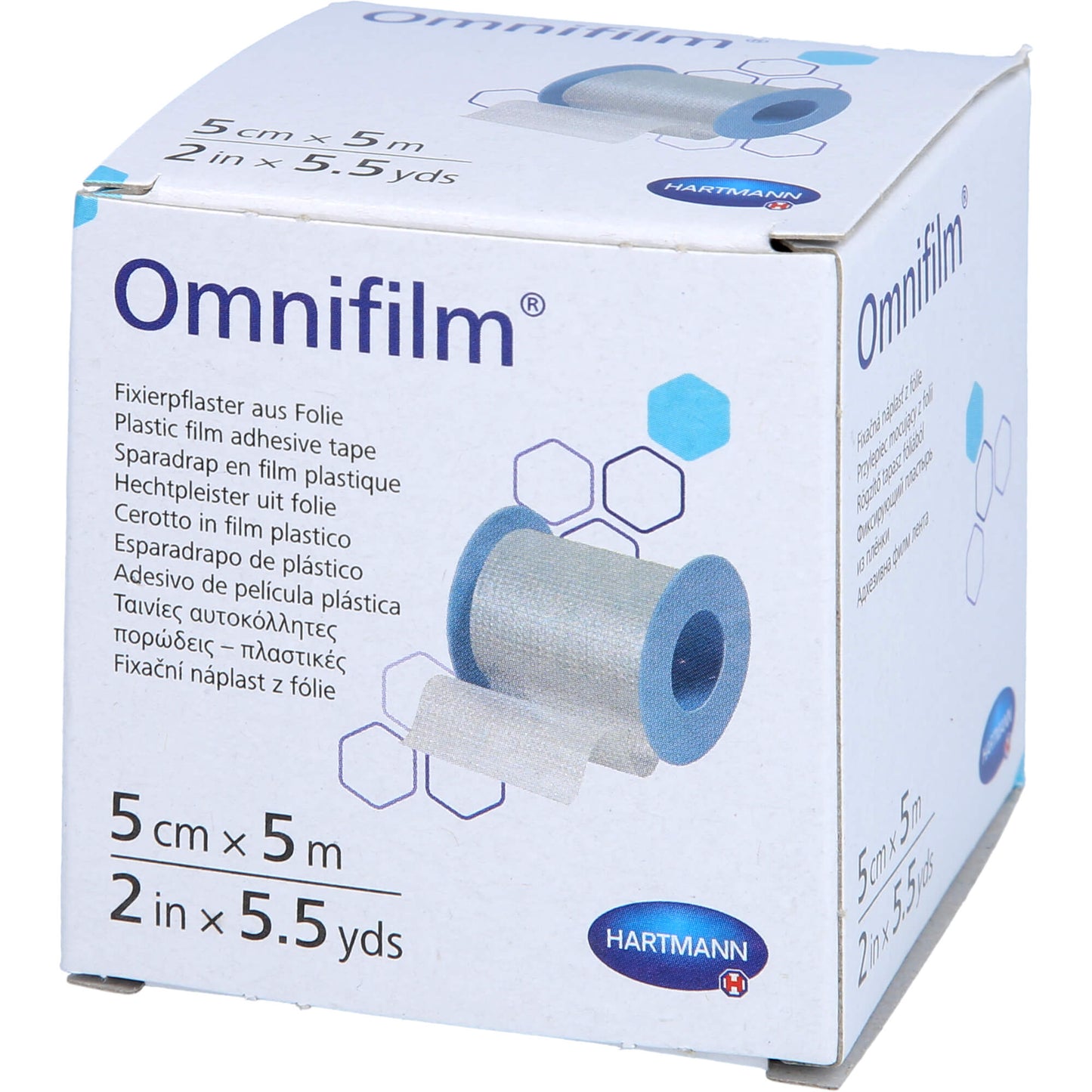 OMNIFILM Fixierpflaster Folie 5 cmx5 m 1 St