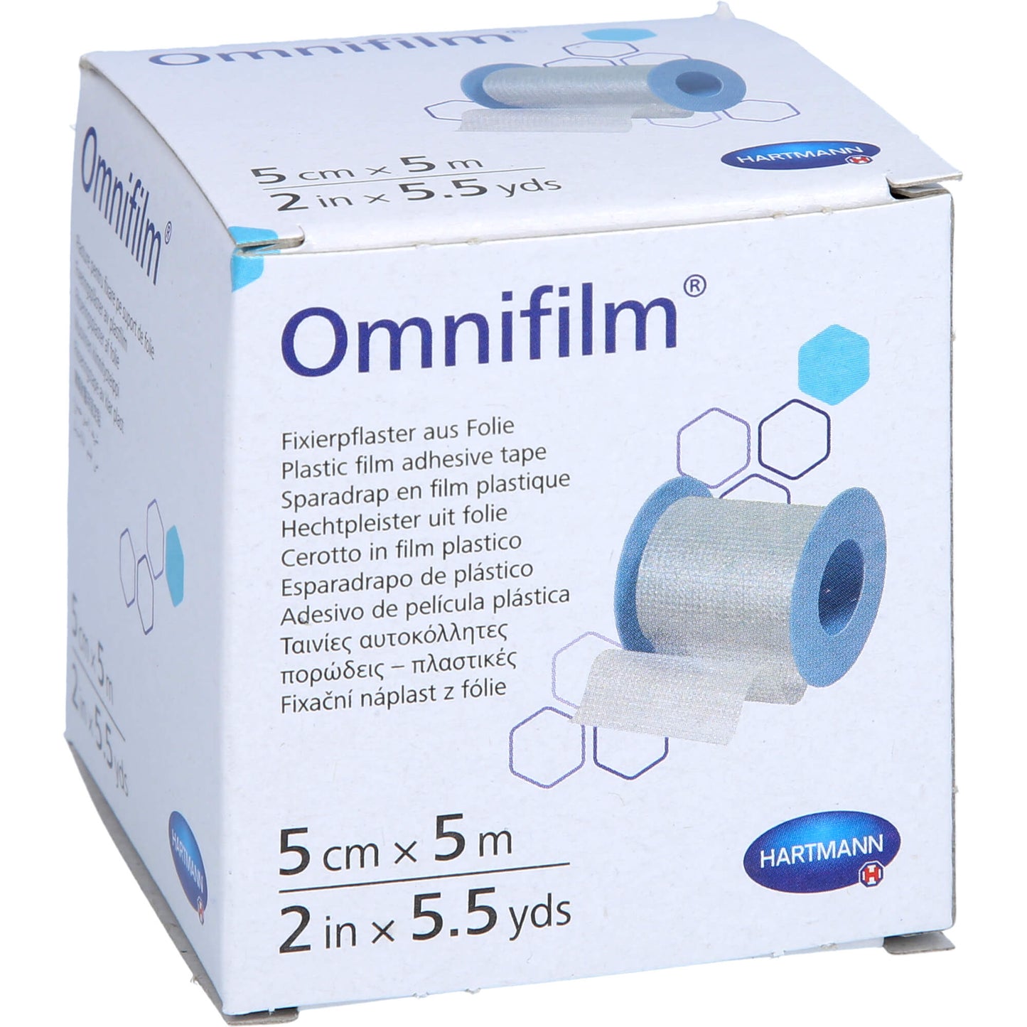 OMNIFILM Fixierpflaster Folie 5 cmx5 m 1 St