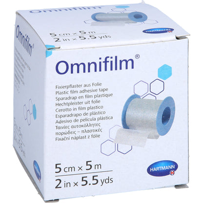 OMNIFILM Fixierpflaster Folie 5 cmx5 m 1 St
