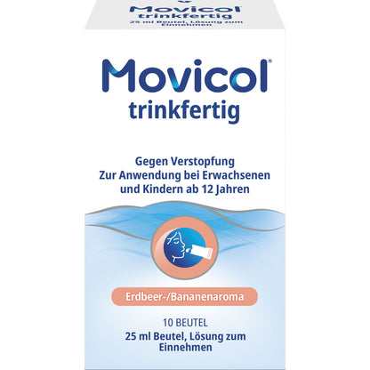MOVICOL trinkfertig 25 ml Beutel Lsg.z.Einnehmen 10 St