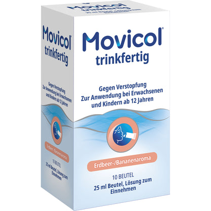 MOVICOL trinkfertig 25 ml Beutel Lsg.z.Einnehmen 10 St