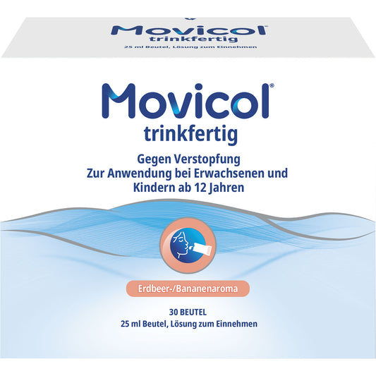 MOVICOL trinkfertig 25 ml Beutel Lsg.z.Einnehmen 30 St