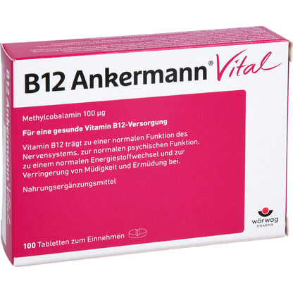 B12 ANKERMANN Vital Tabletten 100 St