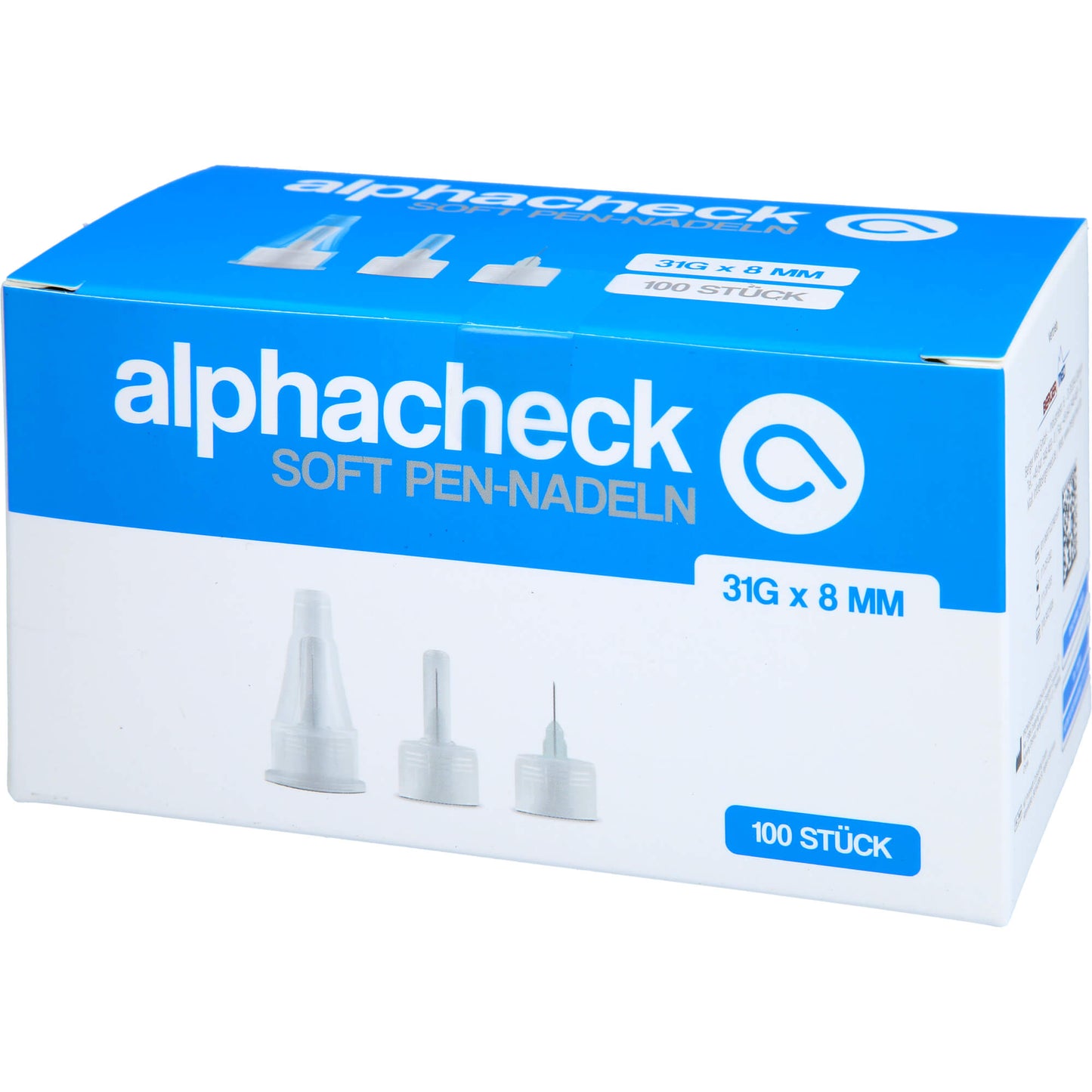 ALPHACHECK soft Pen-Nadeln 31 Gx8 mm 100 St
