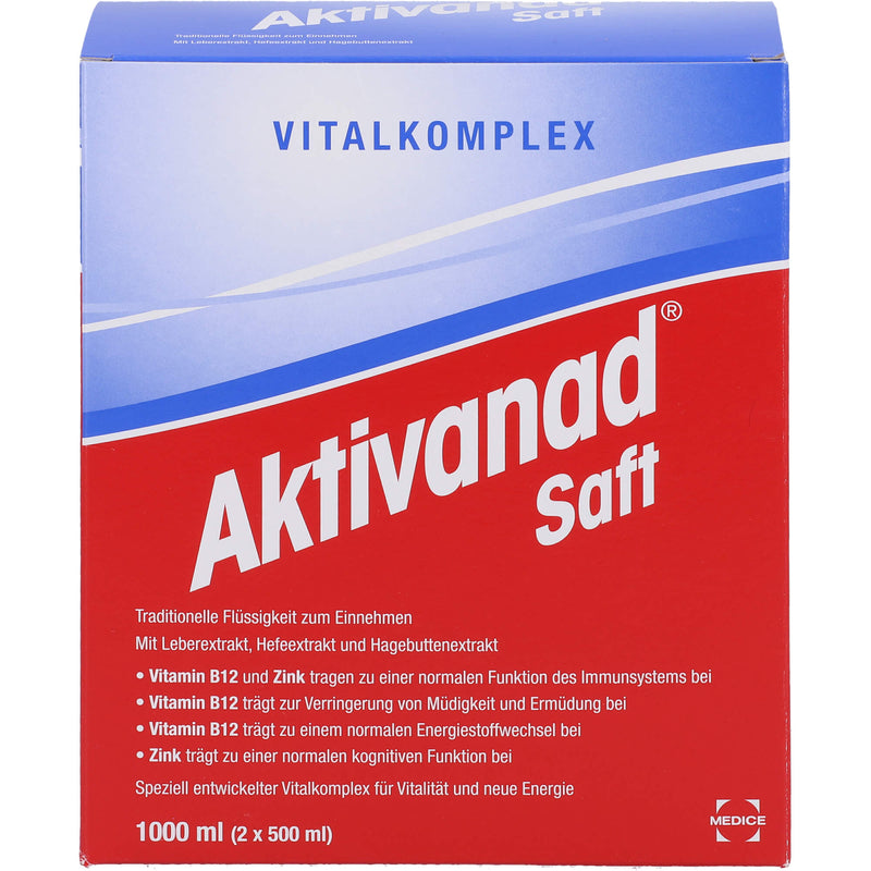 AKTIVANAD SAFT 2X500 ml