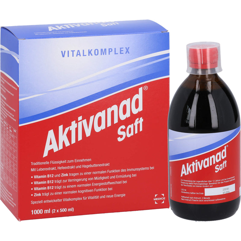 AKTIVANAD SAFT 2X500 ml