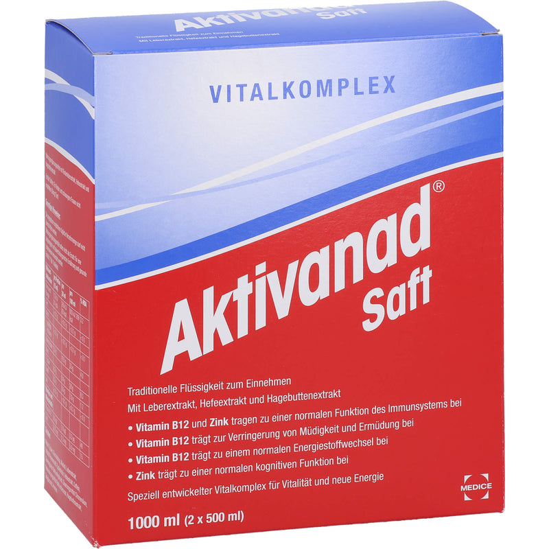 AKTIVANAD SAFT 2X500 ml