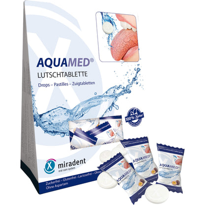 MIRADENT Aquamed Mundtrockenheit Lutschtabletten 60 g