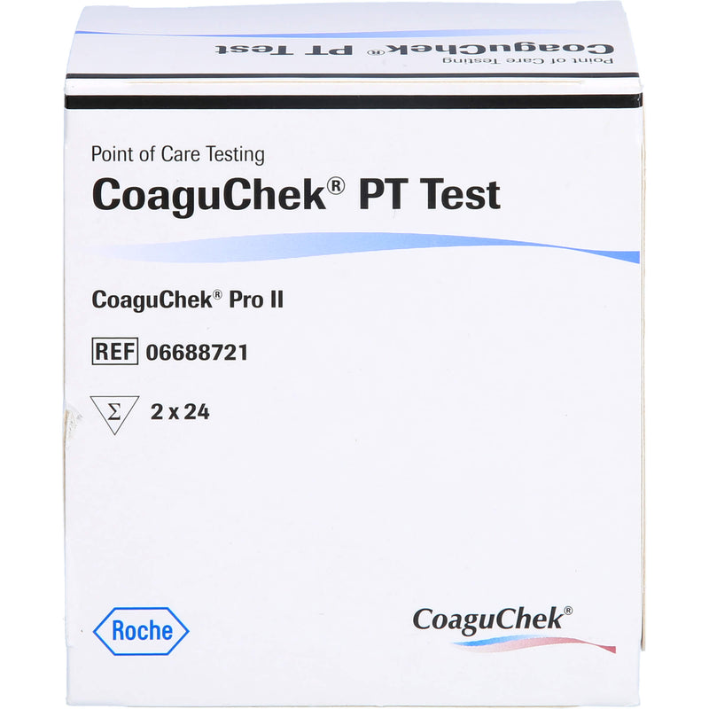 COAGUCHEK PT TEST 2X24 St