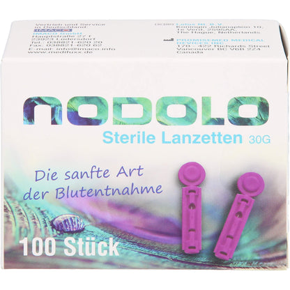 LANZETTEN NODOLO steril 30 G ultra fine 100 St