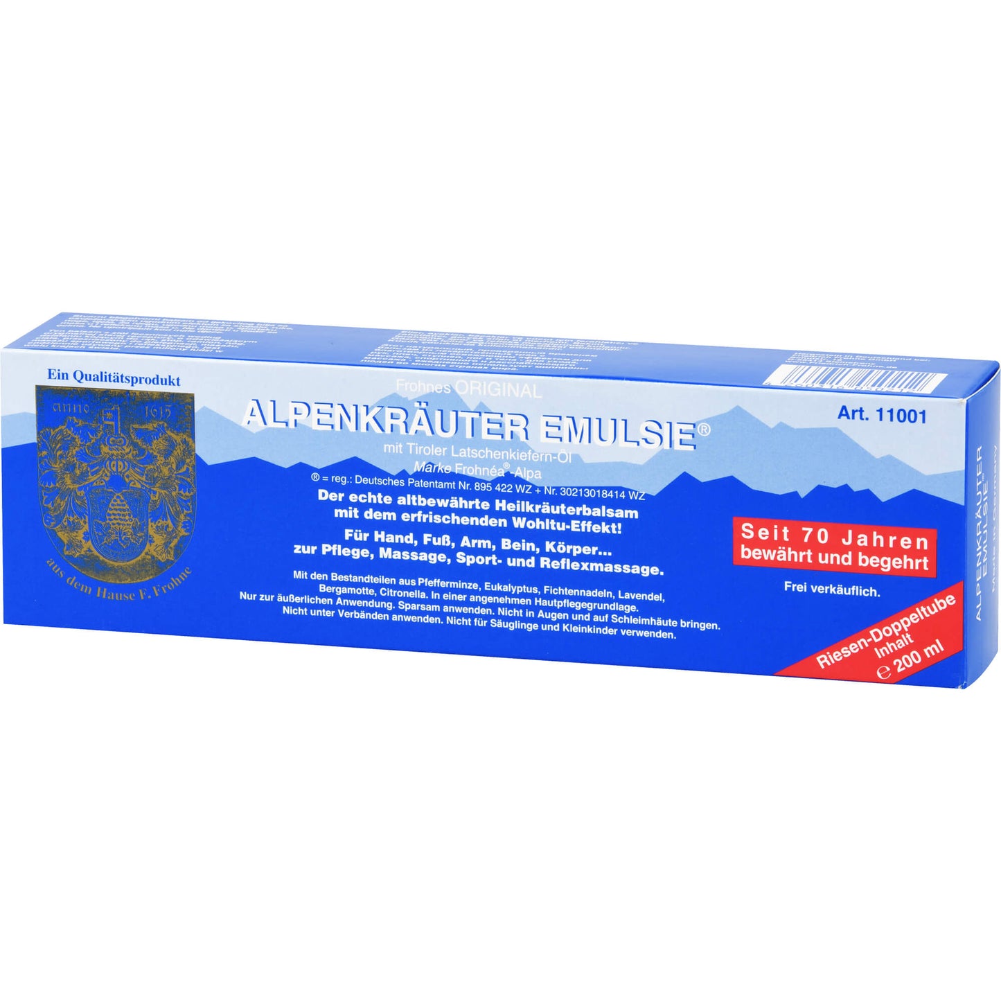 ALPENKRÄUTER Emulsie 200 ml