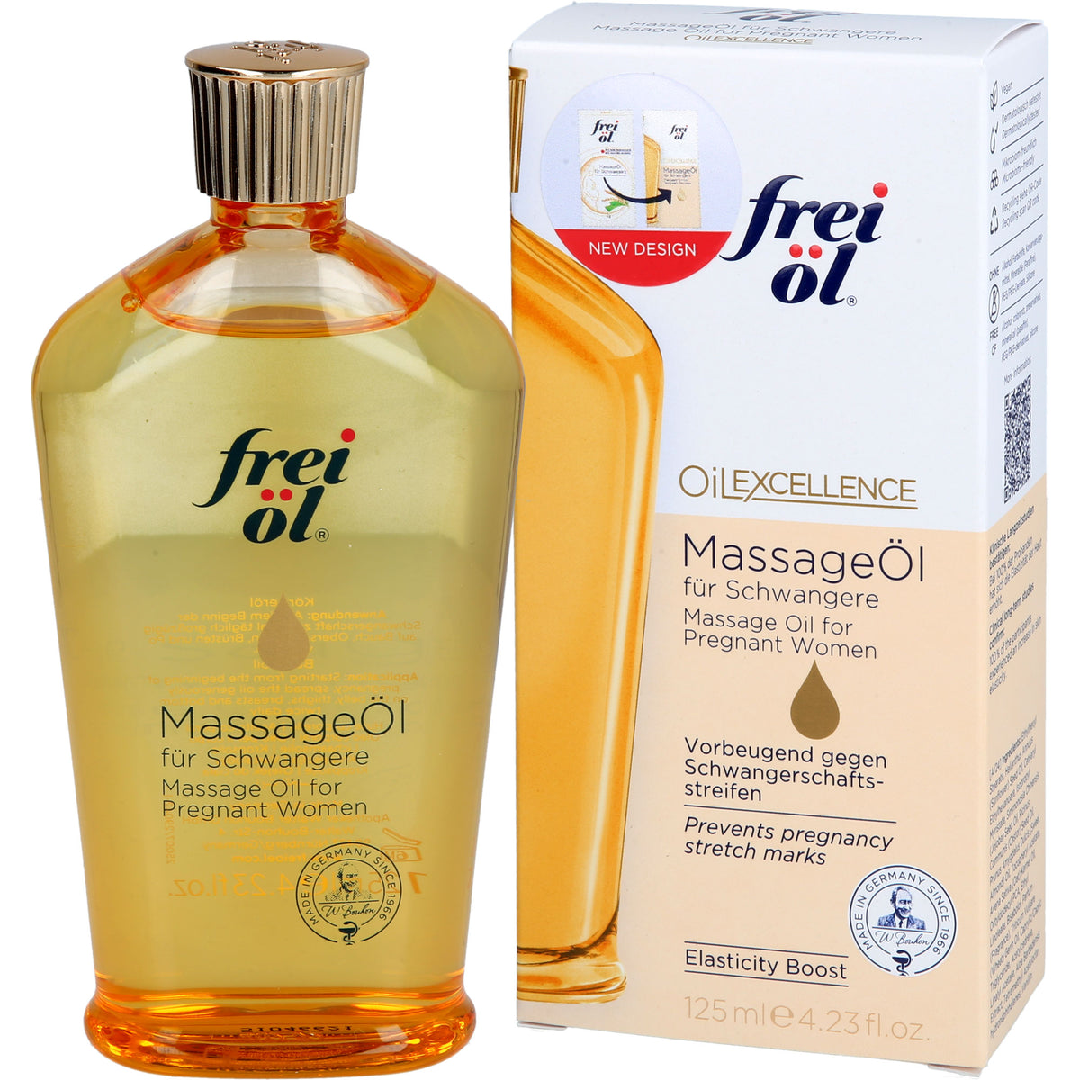 FREI ÖL MassageÖl für Schwangere 125 ml