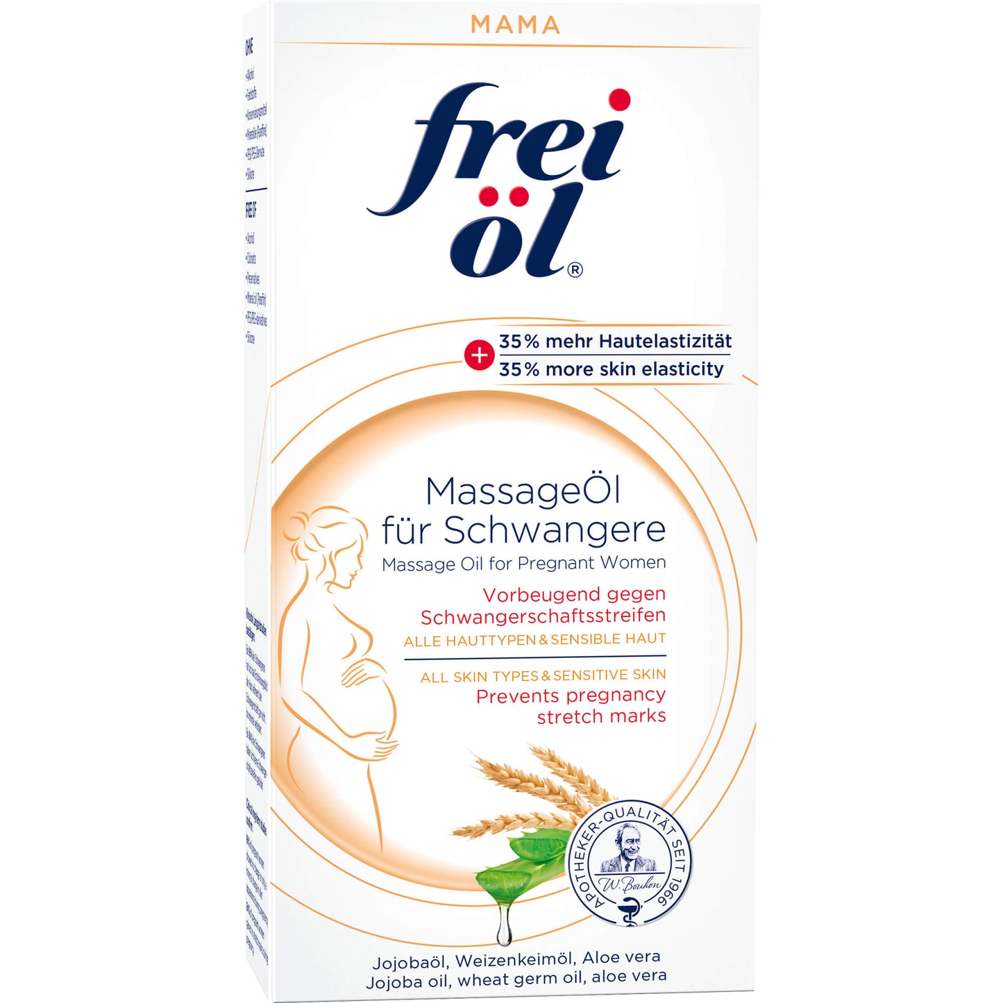 FREI ÖL MassageÖl für Schwangere 125 ml