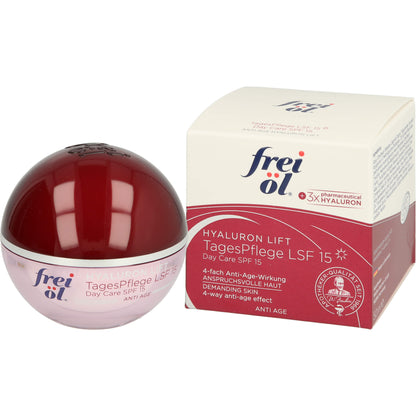 FREI ÖL Anti-Age Hyaluron Lift TagesPflege LSF 15 50 ml