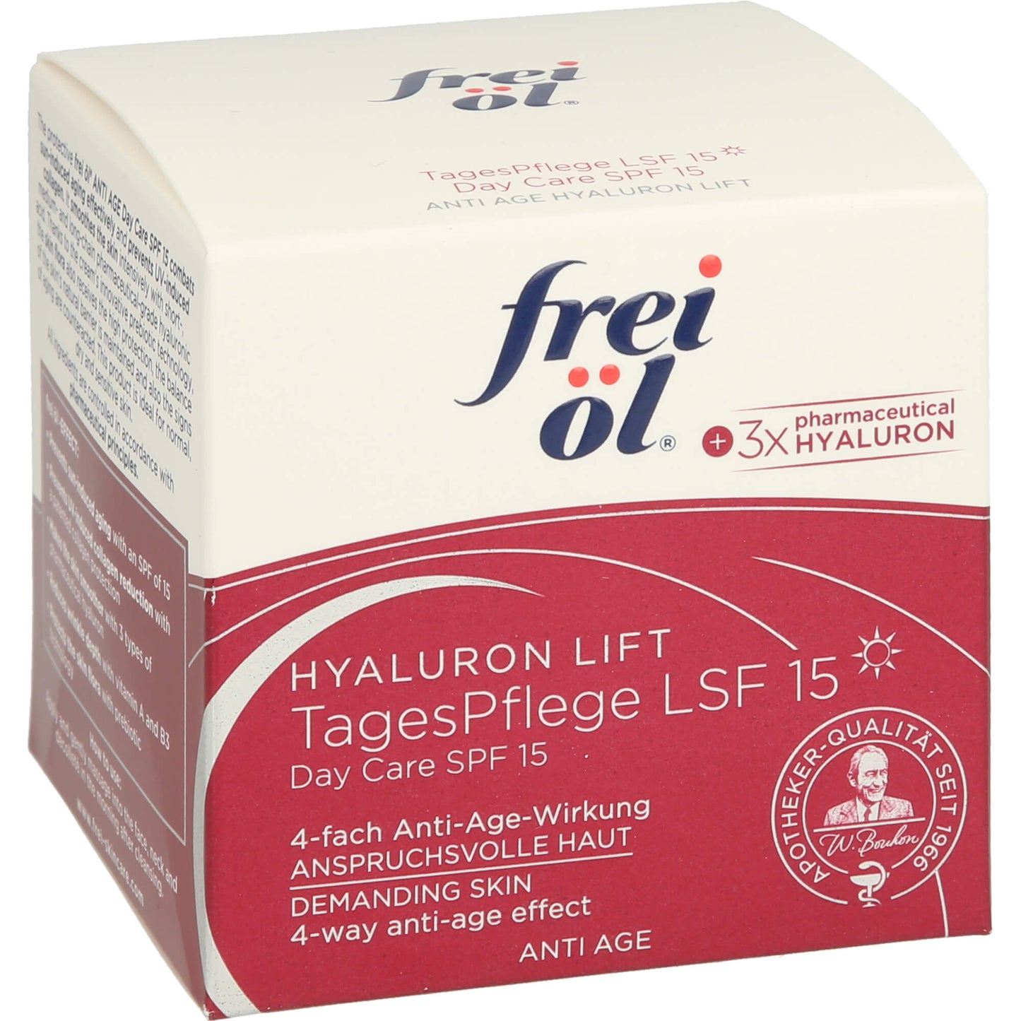 FREI ÖL Anti-Age Hyaluron Lift TagesPflege LSF 15 50 ml