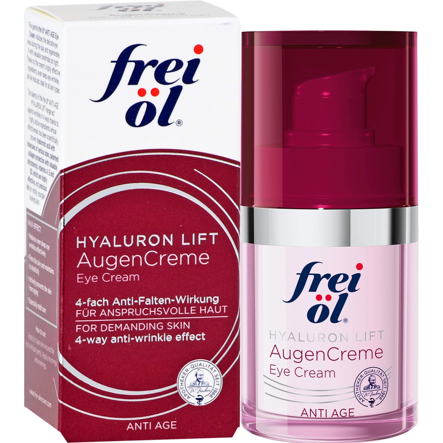 FREI ÖL Anti-Age Hyaluron Lift AugenCreme 15 ml