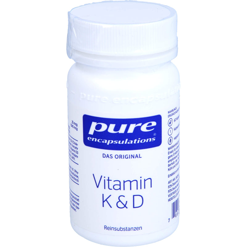 PURE ENCAP VITAMIN K & D 60 St