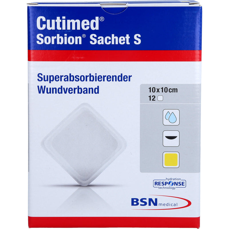 CUTIMED SORB SAC S 10X10CM 12 St