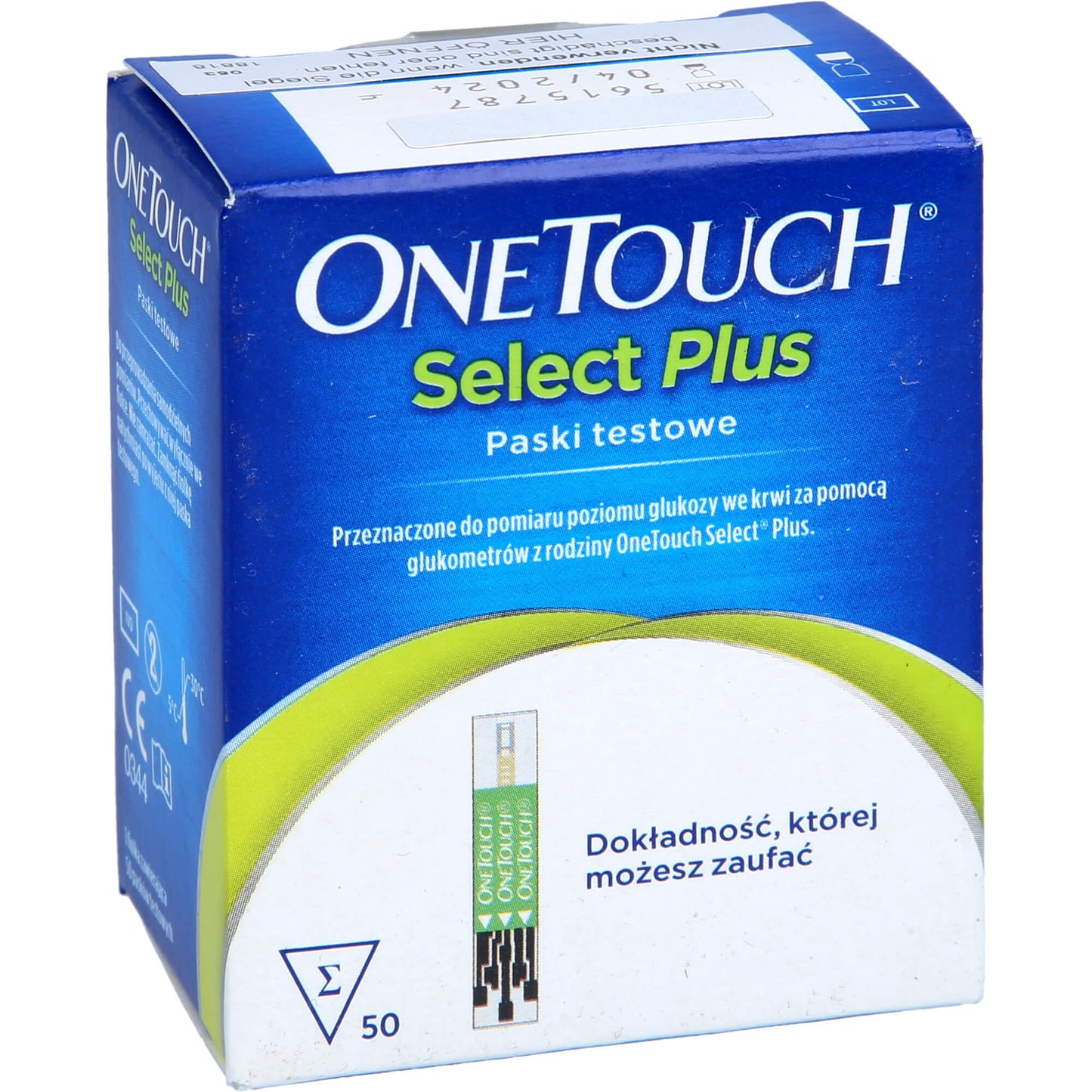 ONE TOUCH Select Plus Blutzucker Teststreifen Imp. 50 St