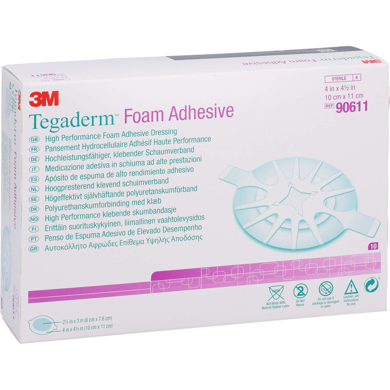 TEGADERM FOAM ADH 10X11CM 10 St