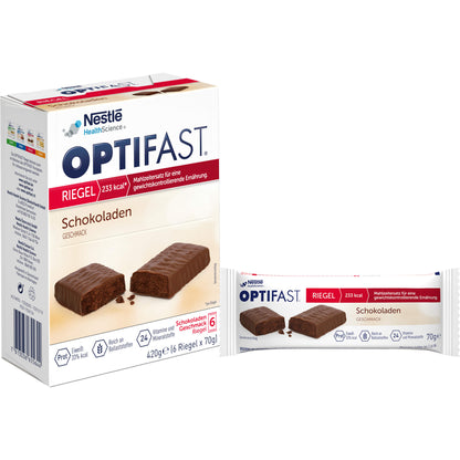 OPTIFAST Riegel Schokolade 6X70 g