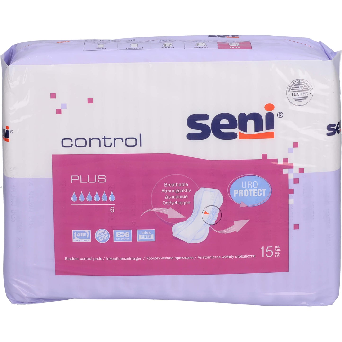 SENI Control Inkontinenzeinlage plus 15 St