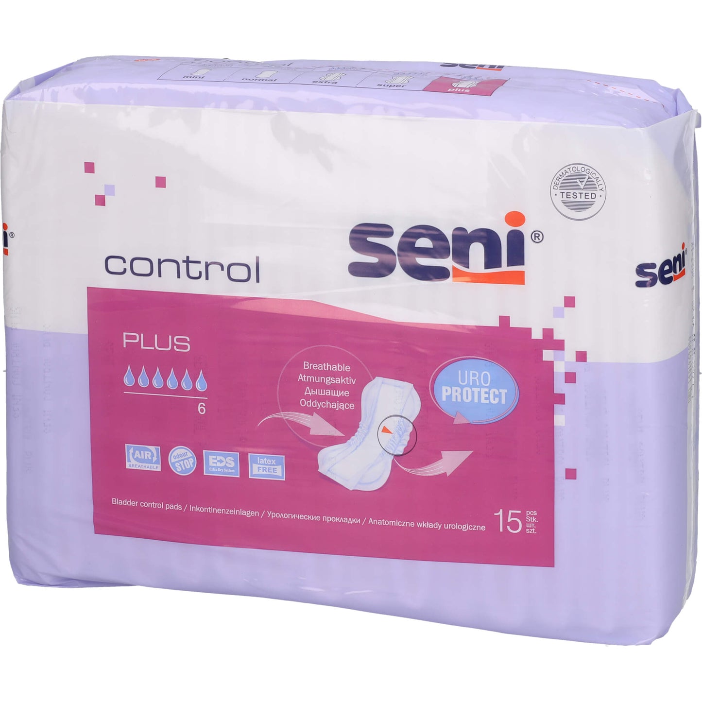 SENI Control Inkontinenzeinlage plus 15 St