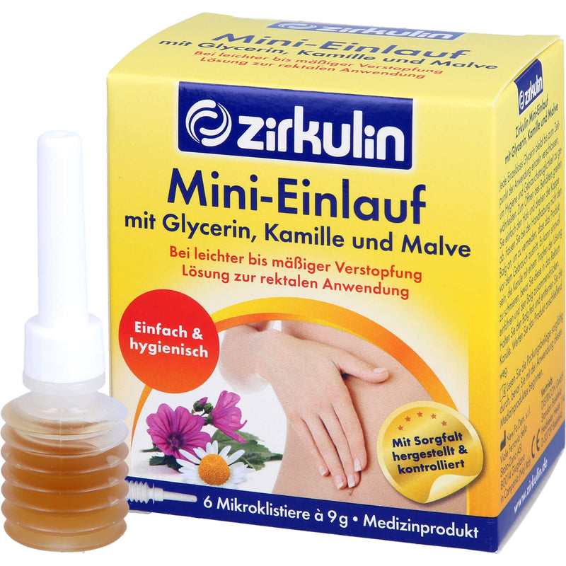 ZIRKULIN MINI-EINLAUF+GLYZ 6X9 g