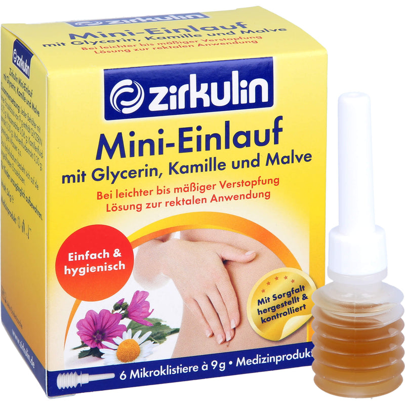 ZIRKULIN MINI-EINLAUF+GLYZ 6X9 g