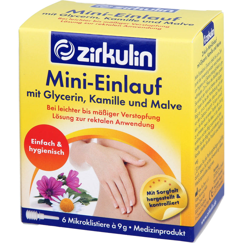 ZIRKULIN MINI-EINLAUF+GLYZ 6X9 g