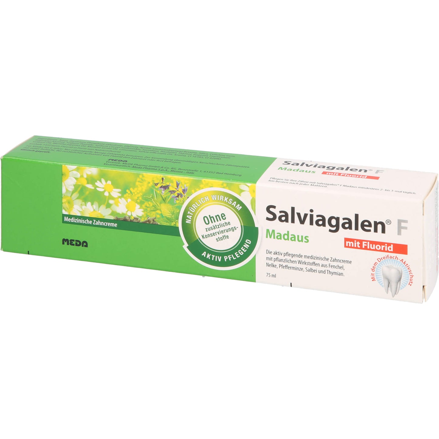 SALVIAGALEN F Madaus Zahncreme 75 ml
