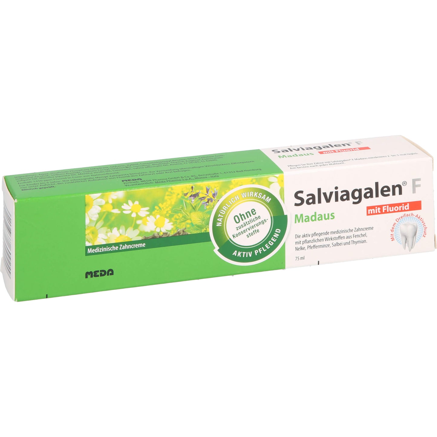 SALVIAGALEN F Madaus Zahncreme 75 ml