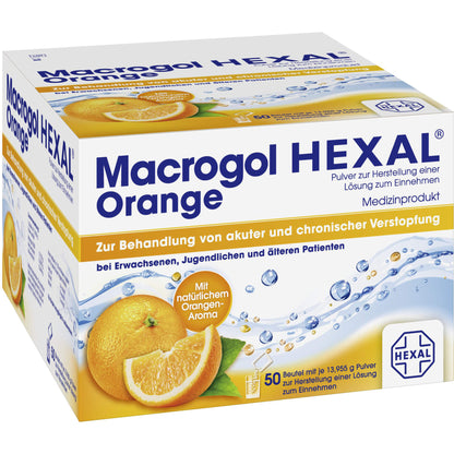 MACROGOL HEXAL Orange Plv.z.Her.e.Lsg.z.Einn.Btl. 50 St