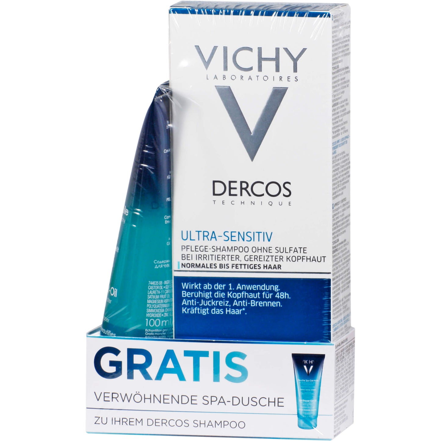 VICHY DERCOS ultra-sensitiv Shampoo fett.Kopfhaut 200 ml