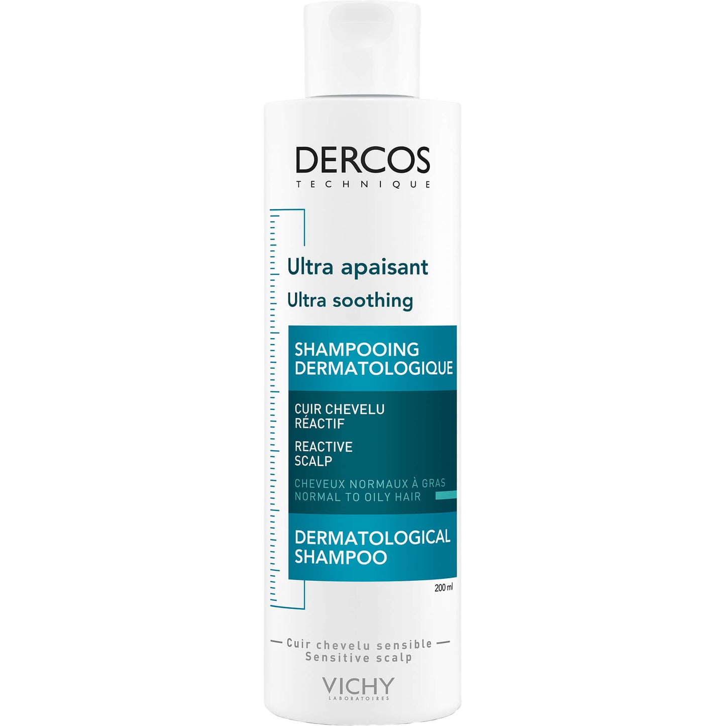 VICHY DERCOS ultra-sensitiv Shampoo fett.Kopfhaut 200 ml